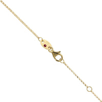 18K Yellow Gold Opera Diamond Pendant, Yellow Gold, Long's Jewelers