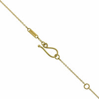 18K Yellow Gold Oval Lapis Pendant, yellow gold, Long's Jewelers