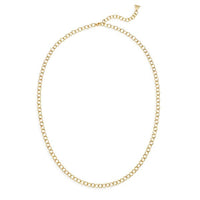 18K Yellow Gold Oval Link Chain, Yellow Gold, Long's Jewelers