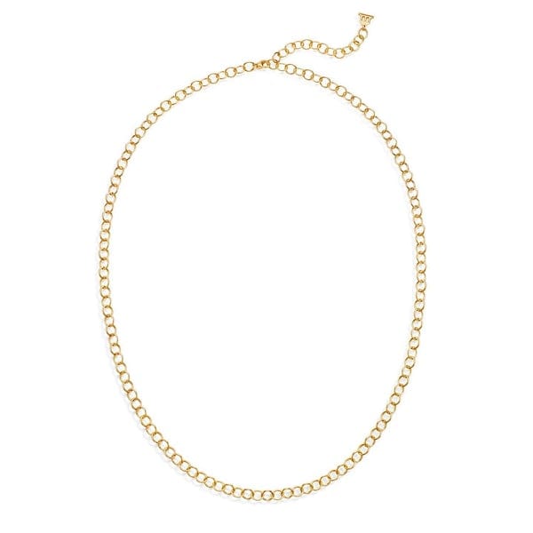 18K Yellow Gold Oval Link Chain, Yellow Gold, Long's Jewelers