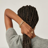 Temple St. Clair 18K Yellow Gold Round Link Bracelet