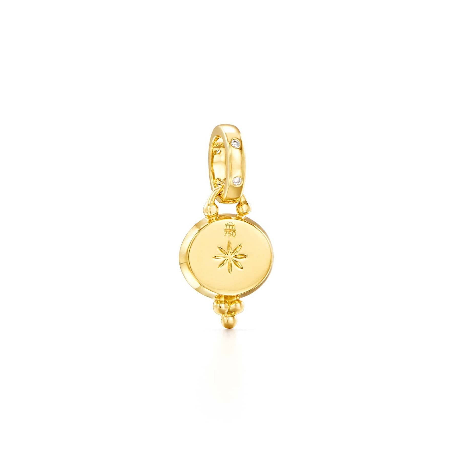 18K Yellow Gold Sorcerer Diamond Pendant, yellow gold, Long's Jewelers