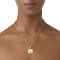 18K Yellow Gold Terra Diamond Pendant, yellow gold, Long's Jewelers