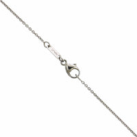Platinum Aquamarine Diamond Halo Pendant, Platinum and 18k yellow gold Long's Jewelry