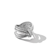 Angelika Maltese Ring with Pavé Diamonds, Sterling Silver, Long's Jewelers