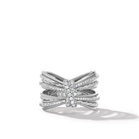 Angelika Maltese Ring with Pavé Diamonds