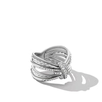 Angelika Maltese Ring with Pavé Diamonds, Sterling Silver, Long's Jewelers