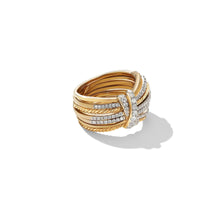 Angelika Ring in 18K Yellow Gold with Pavé Diamonds, Yellow Gold, Long's Jewelers
