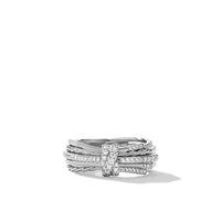 Angelika Ring with Pavé Diamonds, Sterling Silver, Long's Jewelers