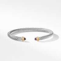 Cable Classics Bracelet with Amethyst and Gold