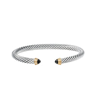 Cable Classics Bracelet with Black Onyx and Gold
