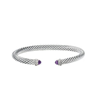 Cable Classics Bracelet with Amethyst and Diamonds