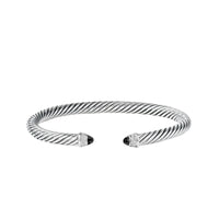 Cable Classics Bracelet with Black Onyx and Diamonds
