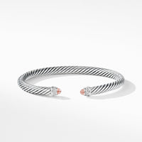Cable Classics Bracelet with Morganite and Diamonds