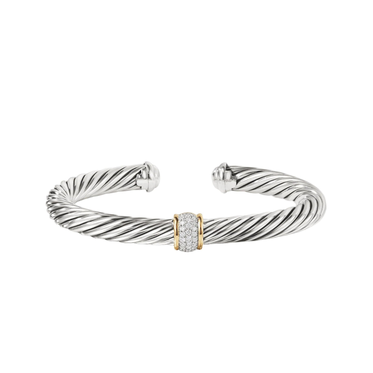 Bracelet with Diamonds and Gold