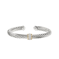Bracelet with Diamonds and Gold