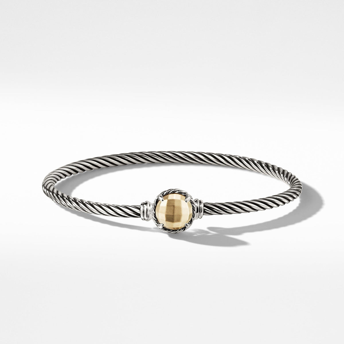 Chatelaine Bracelet with Gold Dome and 18K Gold