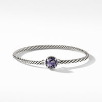 Chatelaine Bracelet with Lavender Amethyst over Hematine