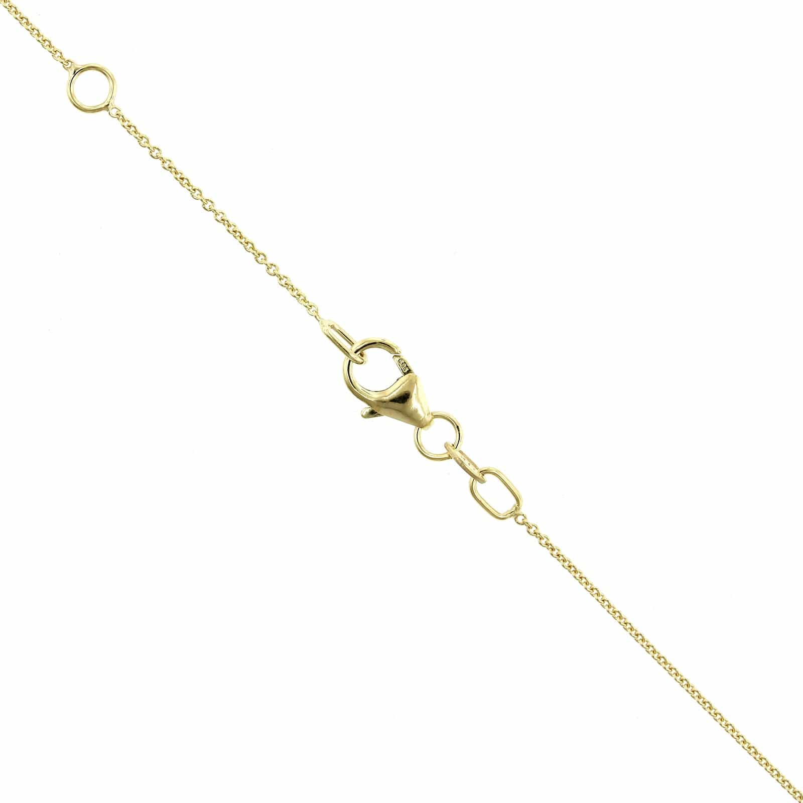 14K Yellow Gold Cross Pendant
