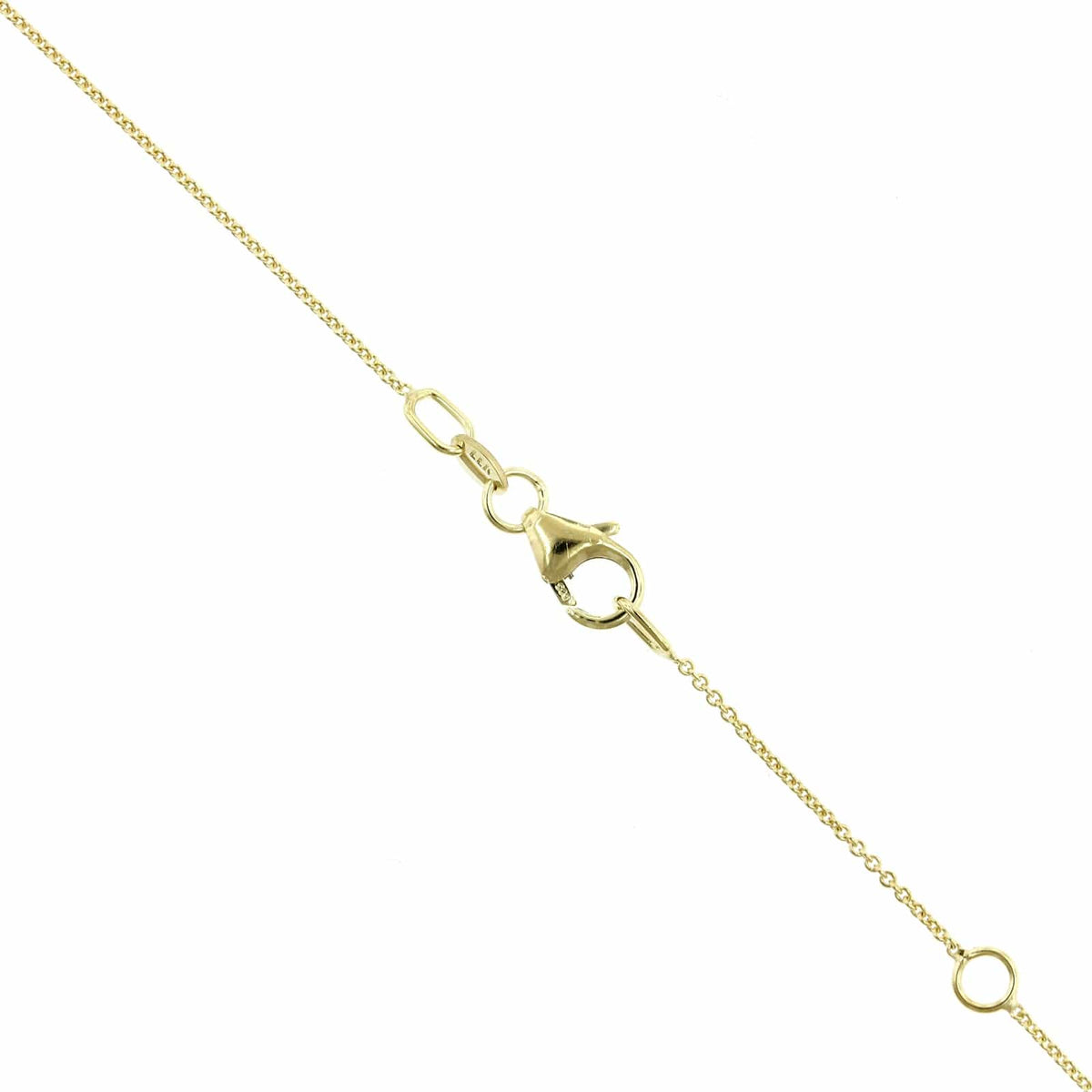 14K Yellow Gold Puff Heart Pendant