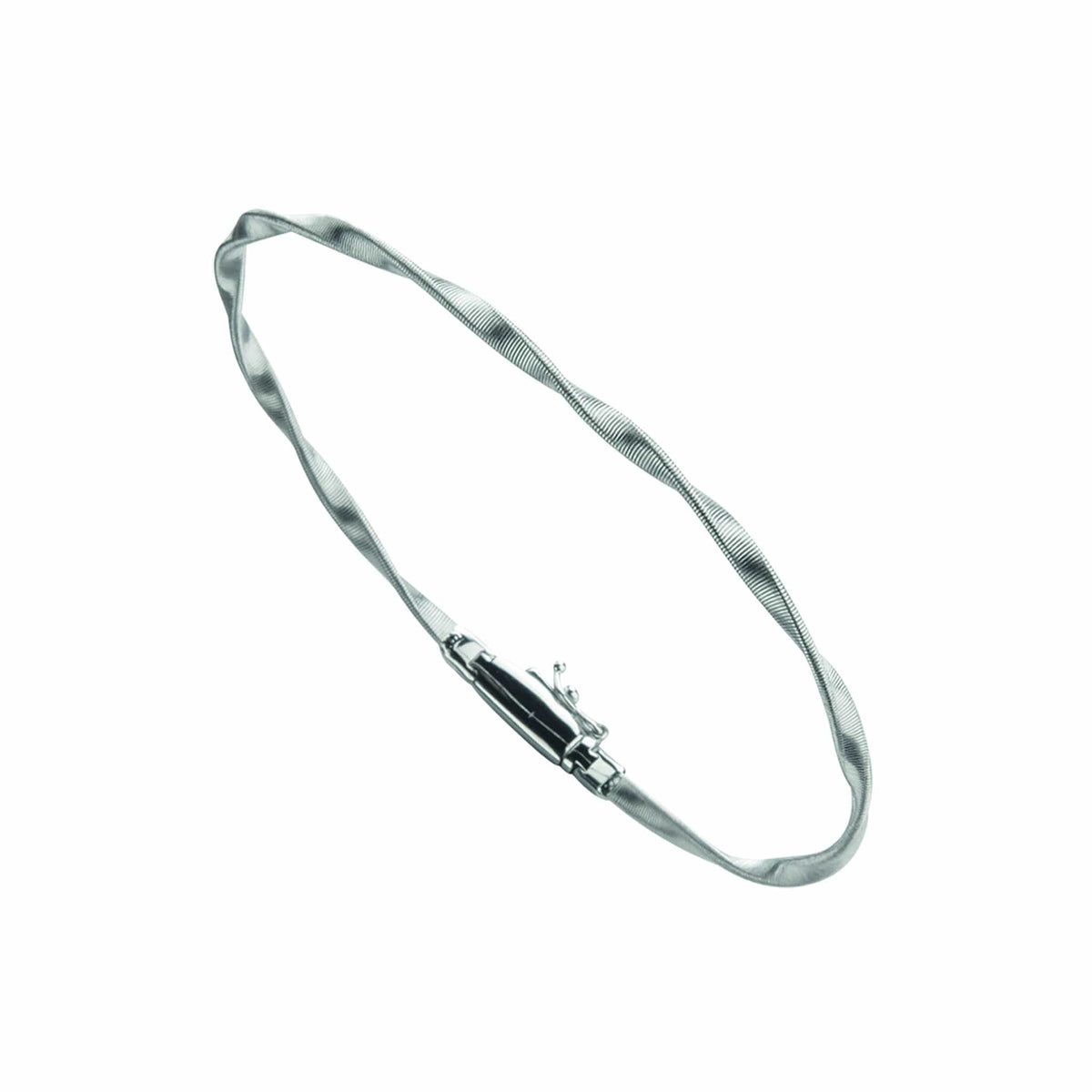 Marco Bicego Marrakech 18K White Gold Stackable Bangle