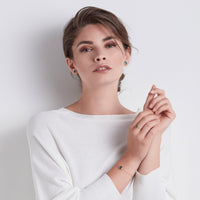 Marco Bicego Jaipur 18K Yellow Gold Blue Topaz Studs