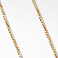 Box Chain Necklace in 18K Yellow Gold