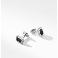 Deco Cufflinks with Black Onyx