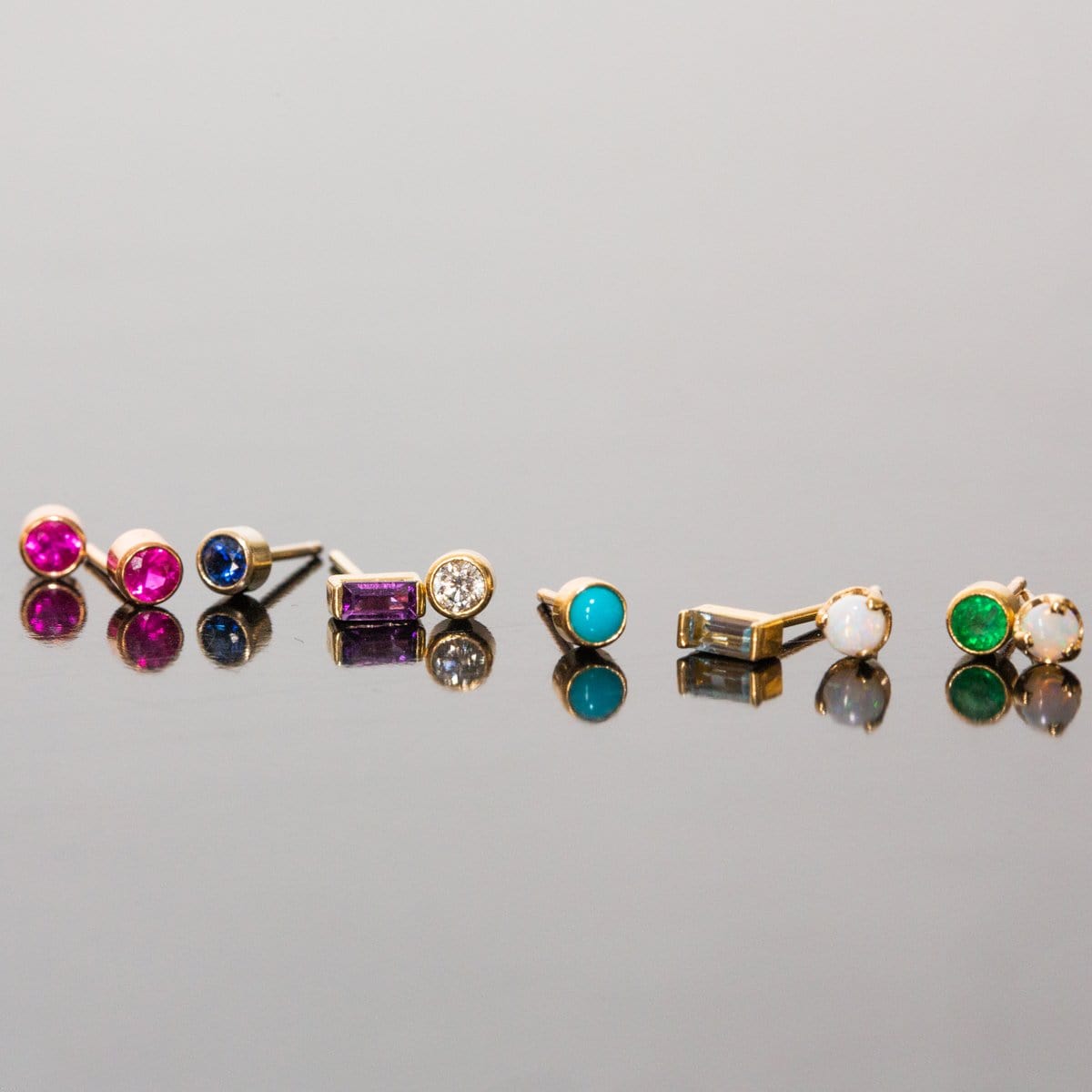 Zoe Chicco 14K Yellow Gold Citrine Stud Earrings