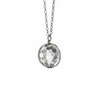 Sterling Silver "Carpe Diem" Necklace, Large