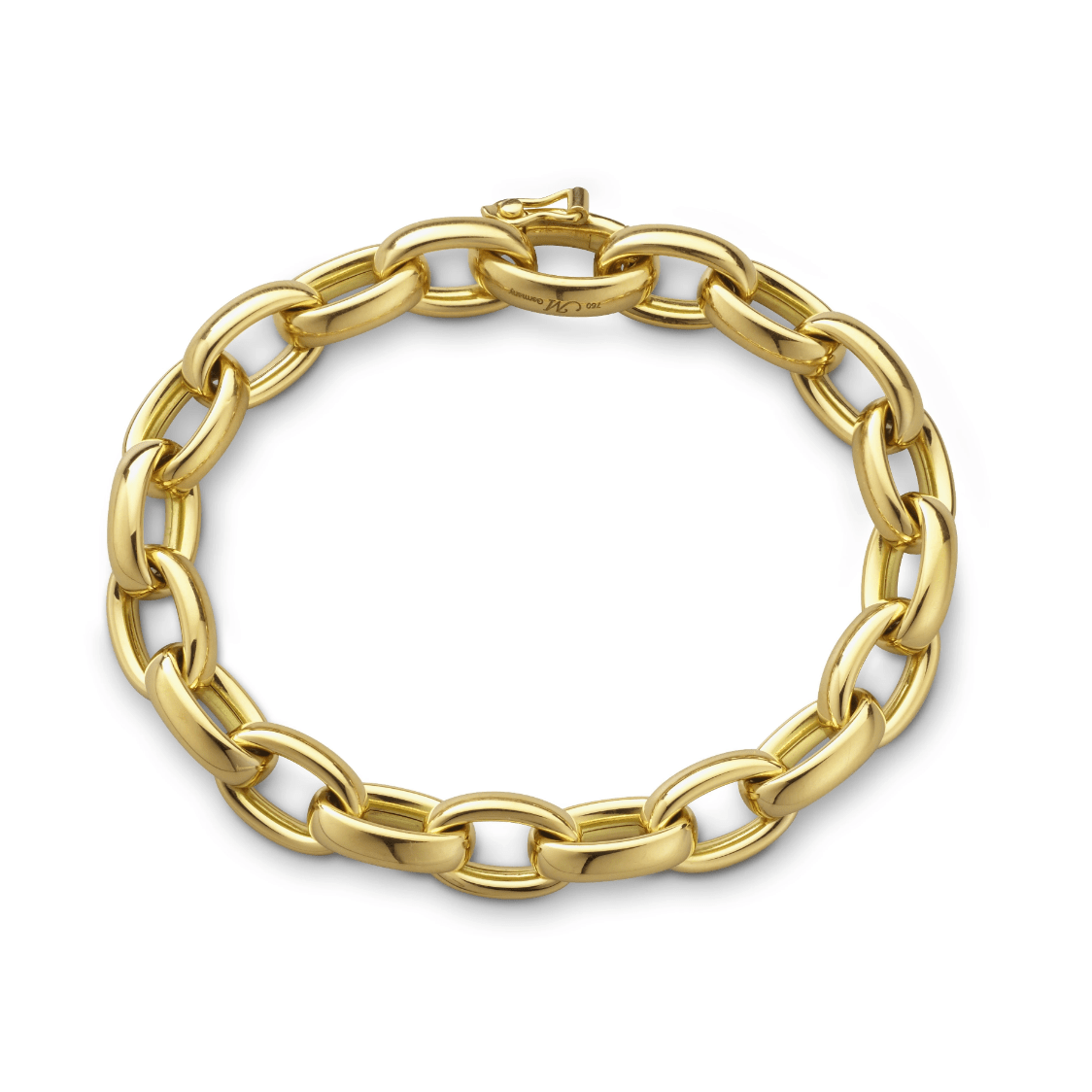 18K Yellow Gold Link Bracelet