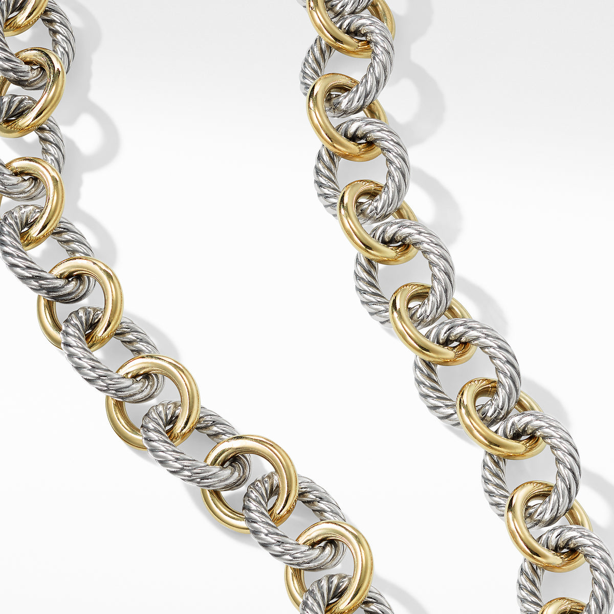Chain Necklace with 18K Gold
