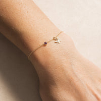 14K Yellow Gold Butterfly Charm