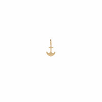 14K Yellow Gold Anchor Charm
