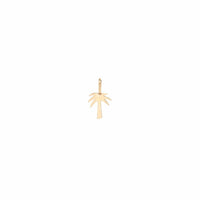 14K Yellow Gold Palm Tree Charm