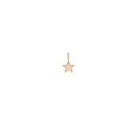 14K Yellow Gold Diamond Star Charm, 14k yellow gold, Long's Jewelers