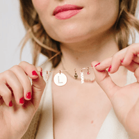 14K Yellow Gold Diamond Hamsa Charm, 14k yellow gold, Long's Jewelers