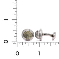 Sterling Silver Rutilated Quartz Cufflinks