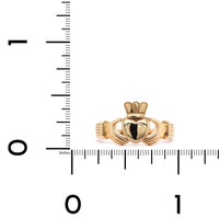 14K Yellow Gold Claddagh Ring