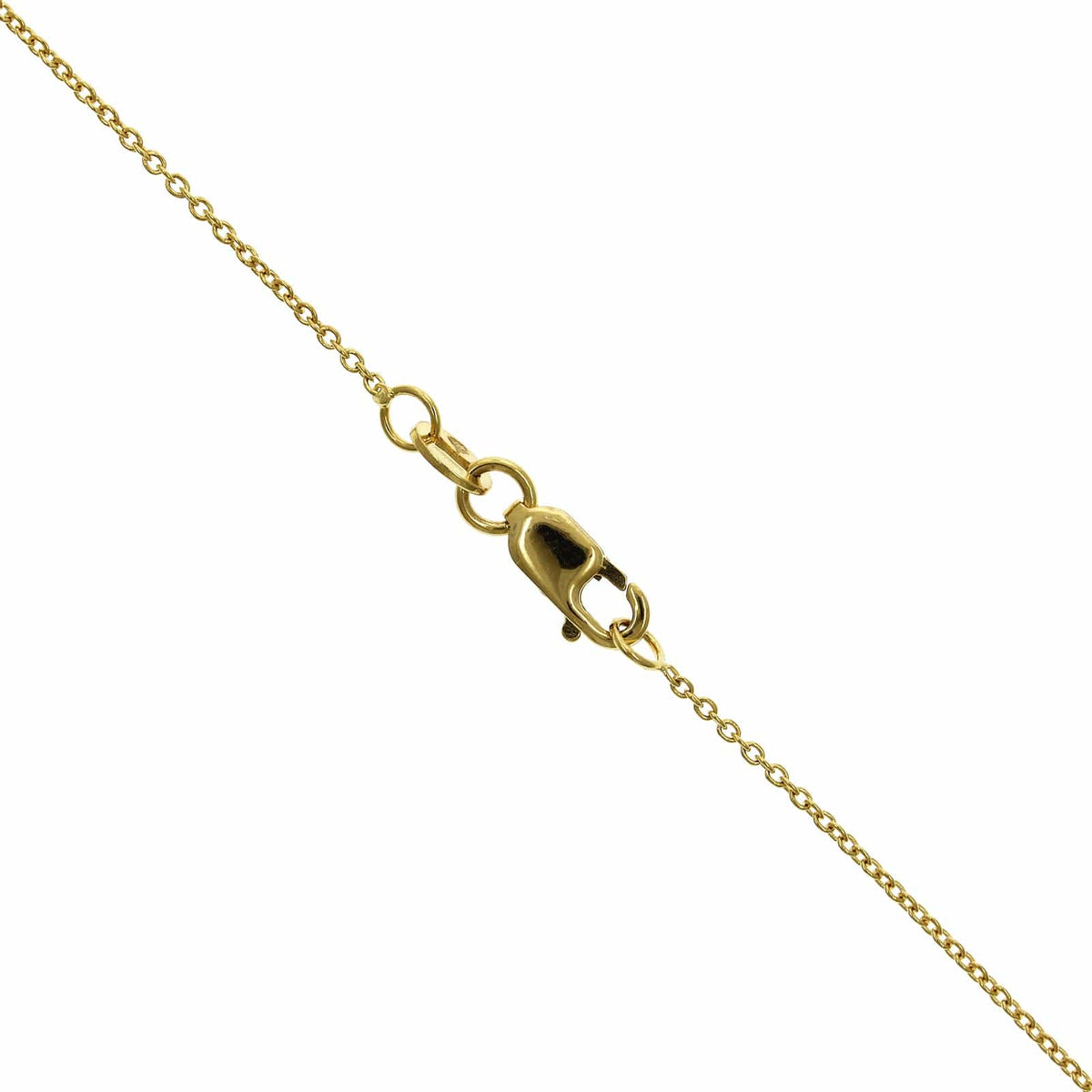 Roberto Coin 18K Yellow Gold Diamond Cross Necklace