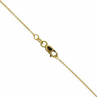 Roberto Coin 18K Yellow Gold Diamond Cross Necklace