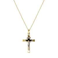 14K Yellow Gold Cross Pendant