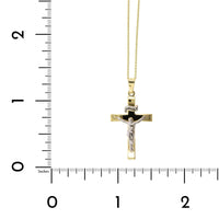 14K Yellow Gold Cross Pendant