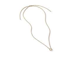 Cable Amulet Box Chain Slider Necklace in 18K Yellow Gold