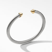 Cable Classics Bracelet with Gold, Sterling Silver, Long's Jewelers