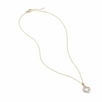 Cable Collectibles Quatrefoil Pendant Necklace with Diamonds in 18K Gold