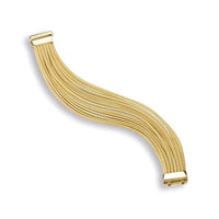 Cairo 18K Yellow Gold 13 Strand Bracelet, yellow gold, Long's Jewelers