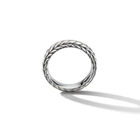 Chevron Band Ring, Sterling Silver, Long's Jewelers