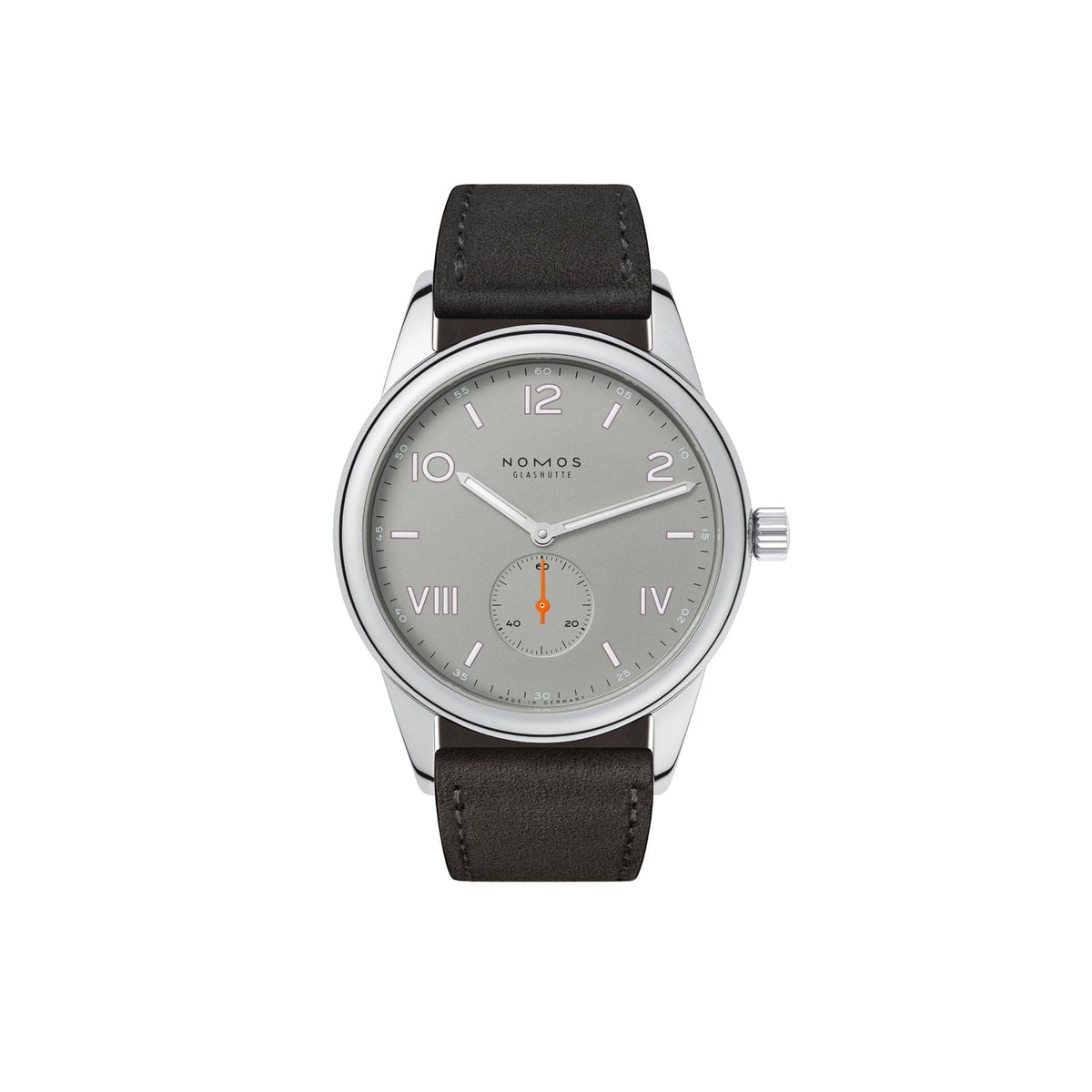 NOMOS Glashutte Club Campus 38 Absolute Gray 727 Long s Jewelers