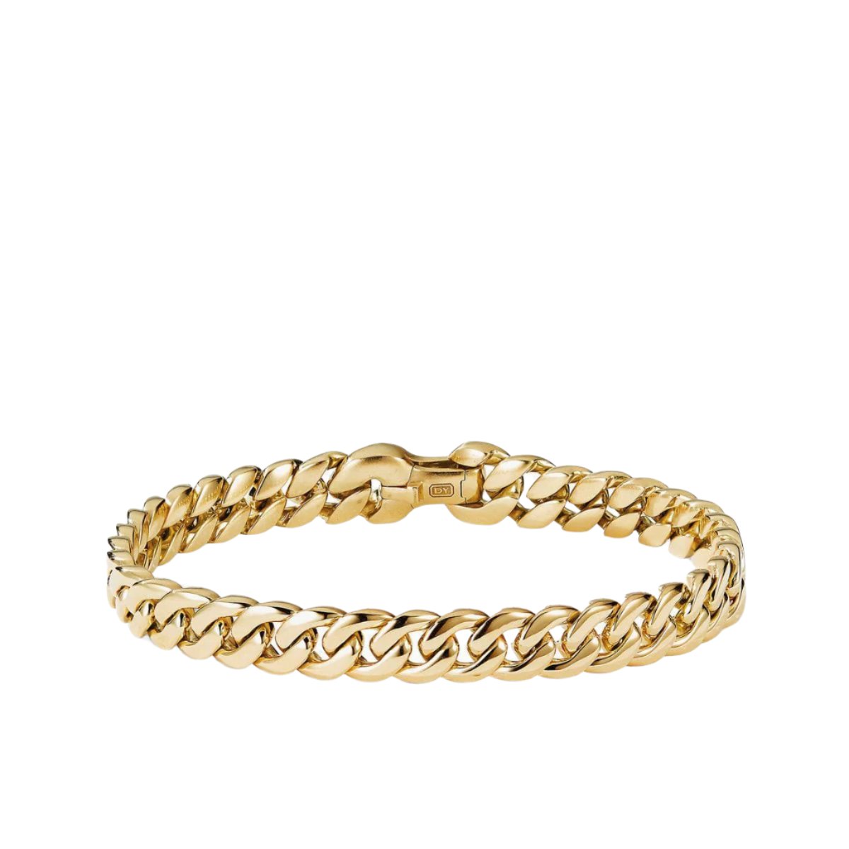 Curb Chain Bracelet in 18K Yellow Gold, Yellow Gold, Long's Jewelers